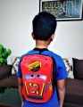 Car Shape Bag For Kids With Building Blocks. 