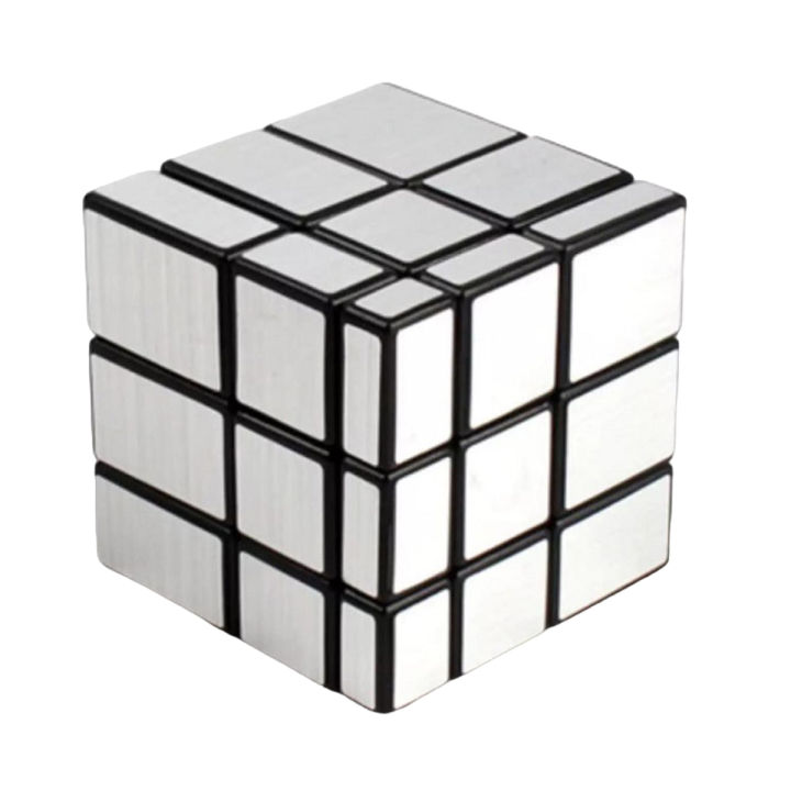 Original Rubik's Mirror Cube for Kids man and women - Silver Mirror Cube -Cube Puzzle