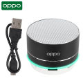 100% Quality+COD OPPO A10 Metal Wireless Bluetooth Speaker Mini Portable Large Sound Volume Audio Support USB Charging For Outdoor Travel Family Office. 