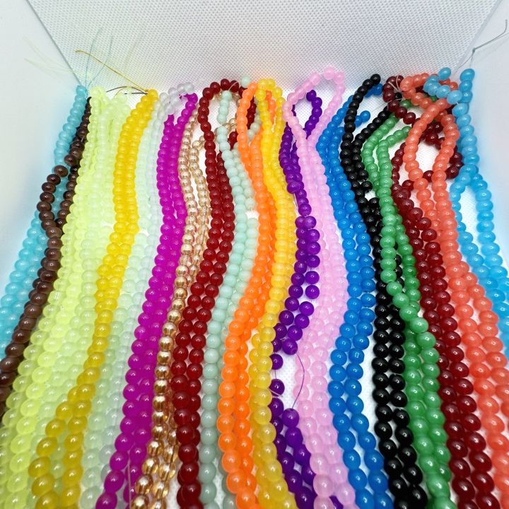 6mm%20Glass%20Beads%20Marble%20Beads%20for%20Jewellery%20Making%20130+%20Beads%20each%20line,%2020+%20Colors%20Imported%20Wholesale%20DIY%20Bracelet,%20Necklace%20&%20DIY%20Accessory%20Supplies%20-%20Image%202