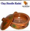 Clay Karahi Traditional Cooking Pot | Clay Kadai  | Clay Crockery Pots | Earthen Crockery Pots | Terracotta Crockery Pots. 