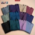 𝐐𝐀𝐘𝐑𝐀𝐀 Jersey Plain Microfiber Long Sleeve Round Neck / Size : S-5XL / Women Wear / T-shirt Unisex / Jersi Sukan. 
