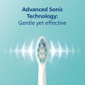 Philips Sonicare ProtectiveClean 4300, Sonic Electric Toothbrush with Two Intensity Levels, Pressure Sensor and Timer, Light Blue, HX6803/04. 