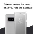 For Samsung Galaxy Note 8 Note8 Case Luxury Mirror Smart View Window Flip Case for SAMSUNG Note 8 N950 N950N N950F N950FD Cover. 