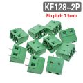 KF128-2P KF128-3P 3.81 5.0 7.5 2.54mm  Screw Terminal Block Splice Terminal KF120-2.54 DG308 MG128. 