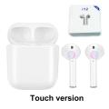 i12 tws Wireless Twins Bluetooth Earbuds Original I12 Airpods_ Original Universal Headset. Bluetooth V5.0 Earphone Touch Sensor True Stereo 10m Transmission Built in Mic Earbuds with Charging Case TWS Sport Headset for all Bluetooth devices-White. 