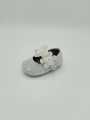 Baby Girl Floral Soft Shoes | Glitter Flower Prewalker | Anti-Slip Party Shoes. 