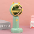 Portable Fan Widely Used Cute Cat Ear Outdoor Mini Handheld Cooling Fan. 