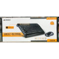 A4TECH 3300N Mini Wireless Keyboard & Mouse Combo Set. 