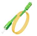 9Fit /(3x Meter) SC/APC to SC/APC Simplex Fiber Patch Cord with APC Connector. 