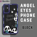 Jizetin for Infinix Note 10 Back Cover Panda Love Bamboo Lens Full Protection Frame Phone Case Soft TPU Shockproof Mobile Phone Cases. 