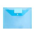 10-Piece Plastic Envelope File Folder with Pocket Document Folder A4 Size File Envelope for Home School Office Files A. 