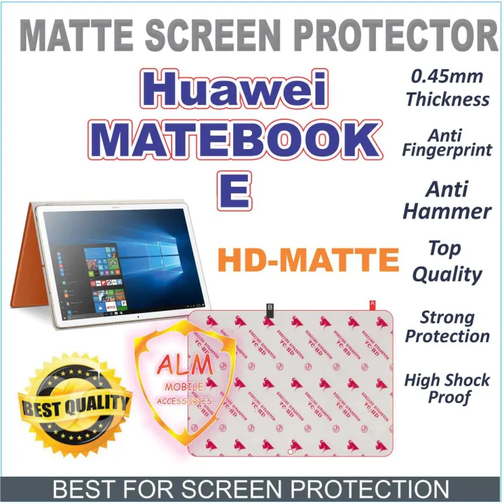 HUAWEI MATEBOOK E SCREEN PROTECTOR / MATTE SCREEN PROTECTOR FOR HUAWEI MATEBOOK E