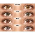 Colour lenses plaino and power. 