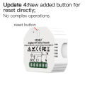 Tuya Zigbee 3.0 Smart Light Switch Relay Module 1 Gang Zigbee + Rf Switch Module Can Work Remotely With Alexa Google Home Smart Switch Module. 