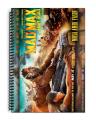 Notebook - A4 Size - MAD MAX 1 - White. 