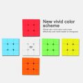 Stickerless 56mm Qiyi Warrior S Rubiks Cube 3x3 - Magic Speed Cube Puzzle Toys Rubik's Cube 3x3, Memory and Responsiveness Rubik Cube, Concentration Rubic Cube ( 56mm ) Rubix Cube. 