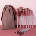 WANTER 13 Pcs Makeup Brush Set Soft hair Loose Powder Eyeshadow Concealer Contour Eyeliner brush Foundation Beauty Cosmetic tools. 