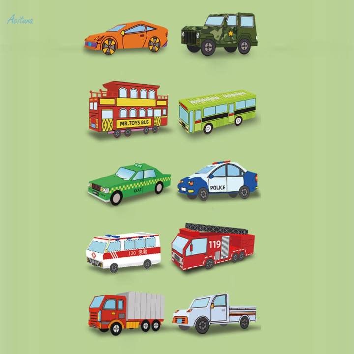 Origami Kits for 3D Car Origami Paper for Beginners Boys Girls