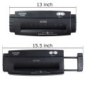 Aurora AS-680SB paper Shredder, 6 sheets Strip cut Shredder (6mm) with 10ltr bin, Shred Credit Card/Mail/Staple/Clip, P-2 Security Level Document Shredder with 220mm throat width, small size portable shredder ideal for home and office use.. 