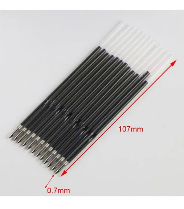 50pcs%2010.7cm%20small%20Ballpoint%20pen%20refill%200.7mm%20blue%20ink%20size%2010.7cm%20ball%20pen%20refills%20-%20Image%203