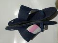 New jeans  Kolhapuri chappal for womens and girls, blue jeans kolhapuri .fashion kolhapuri. jeans chapal.flat kolhapuri. 