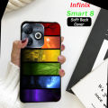 Infinix Smart 8 Back Cover - Art Soft Case. 