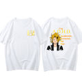 Kaminari Denki T-shirt My Hero Academia Print t shirt Men Summer Graphic Tees Couple Clothes Short Sleeve 100% Cotton Tee-shirt. 