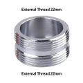 Faucet Adaptor Tap Adapter Internal External Thread Anti-Splash Water Saving For Kitchen Bathroom. 