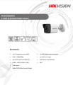 HIKVISION DS-2CD1023G0E-I 2 MP Fixed Bullet Network Camera- Network Cameras Value Series- Efficient H.265+ compression technology IP Camera-Water and dust resistant (IP67) Camera-EXIR 2.0: advanced infrared technology with long IR range IP Camera. 