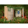 Portrait, Photography Girl's Birthday, Lores Castle, French Forest, Velope Background, Magic Ivro Photo O-Fairy Tale LLaeacc Baby Shower Background. 
