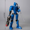 Titan Robot Action Figure 3D Printed With Full Articulation For Stop Motion Anim. 
