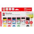 Marabu Porcelain Paint 6 Colors. 