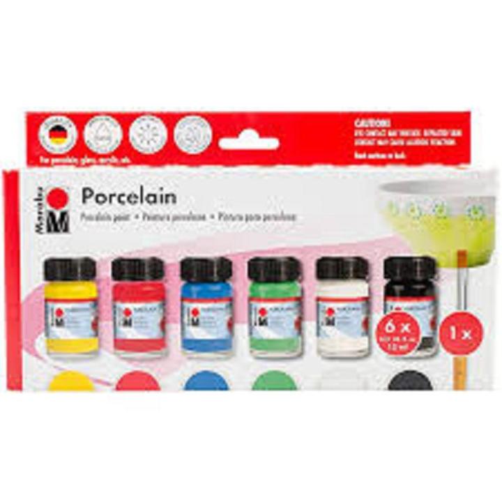 Marabu Porcelain Paint 6 Colors