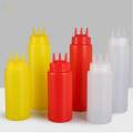 3x Refillable Ketchup Squirt Bottle Multi Color Sauce Bottle for Ketchup. 