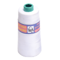 White Color Sewing Threads Polyester Cone | WA THREAD. 