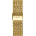 Guess Porter Gold Dial Gold Mesh Bracelet Chronograph Watch For Men-W1310G2. 
