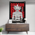 Dragon Ball Z Wall Tapestry for Anime Fans Otaku Room Decoration (Digital Printed). 