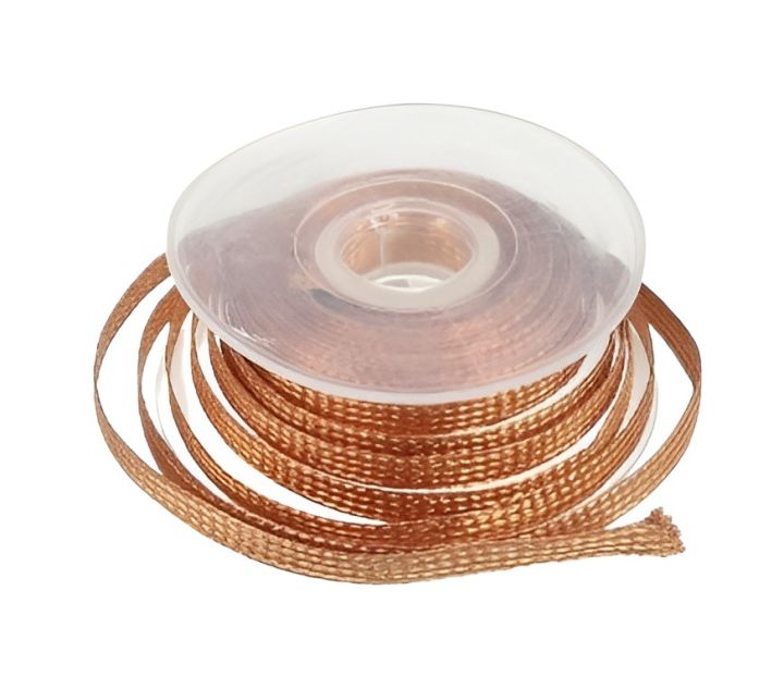 Tin Solder Wick Removal Desoldering Braid Tape Anti-Oxidation No Cleaning Low Residue Copper