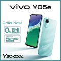 vivo Y05e - (4+4)GB Extended RAM - 64GB ROM - 8MP Rear Camera - 5150mAh Battery - IP64 water/dust resistance - Official PTA Approved. 