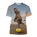 Funny elephant T-shirts animal 3D print streetwear men women casual fashion oversized T shirt kids Boys Girls tees tops clothing. 