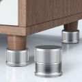2Pcs Adjustable Bed Risers Heavy Duty Protectors Furniture Anti-Vibration Legs Multi-Function Furniture Legs Fittings -B. 