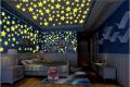 Pack of 200 - Fluorescent Night Glowing Stars Wall Sticker. 
