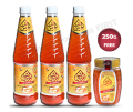 high quality honey 3-kg with 250g FREE jar gift. 