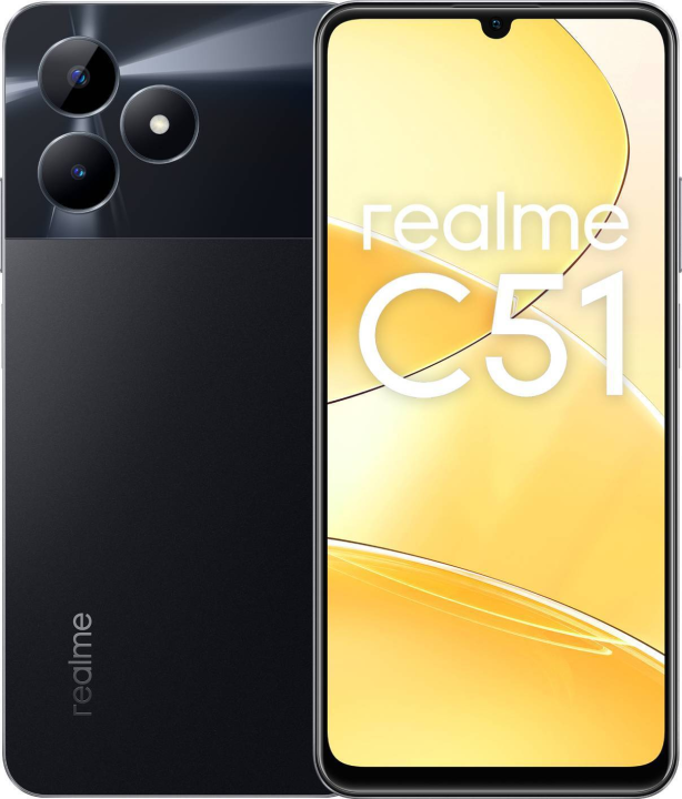 Realme C51 || 4GB RAM 64GB ROM || 50MP Back Camera || 5000 mAh Battery || 6.74 Inches Display