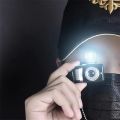 Retro Punk Flash Camera Pendant Necklace/Glow Sounding Mini Kids Toy Nnecklet. 