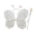 Fairy Wings Set For Girls - White. 