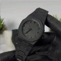 Arabic Aura Watch 2026 Black Modern Creative Design Waterproof Stainless Steel Chain Quartz Movement,,. 