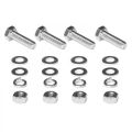 Stainless Steel SS Hex Bolt M8x60mm (Pack of 4 set). 