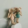 style fabric art mouse doll thumb doll toy cute angel wings mouse doll zodiac gift birthday gift ragdoll small decoration. 